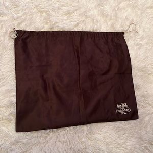 Coach dust bag